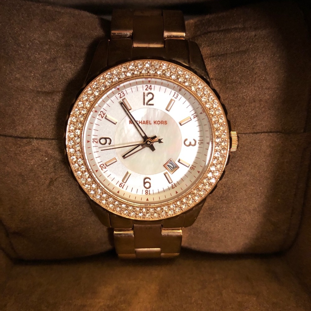 Rose Gold Michael Kors Watch